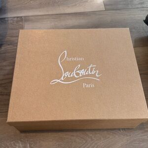 Christian Louboutin Brown Shoe Box